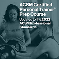 ACSM Certified Personal Trainer Prep Course