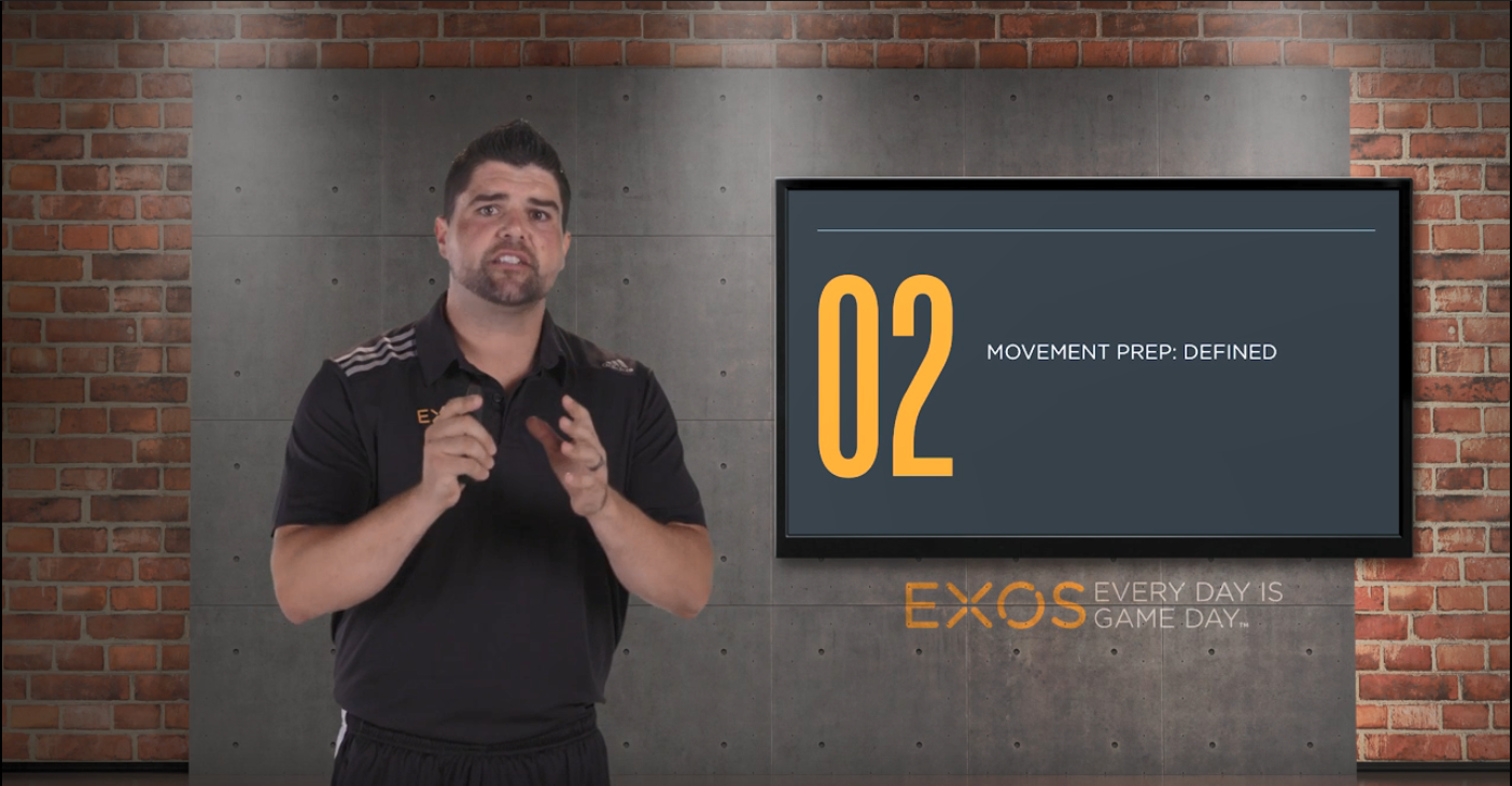 EXOS Presents: Movement Preparation
