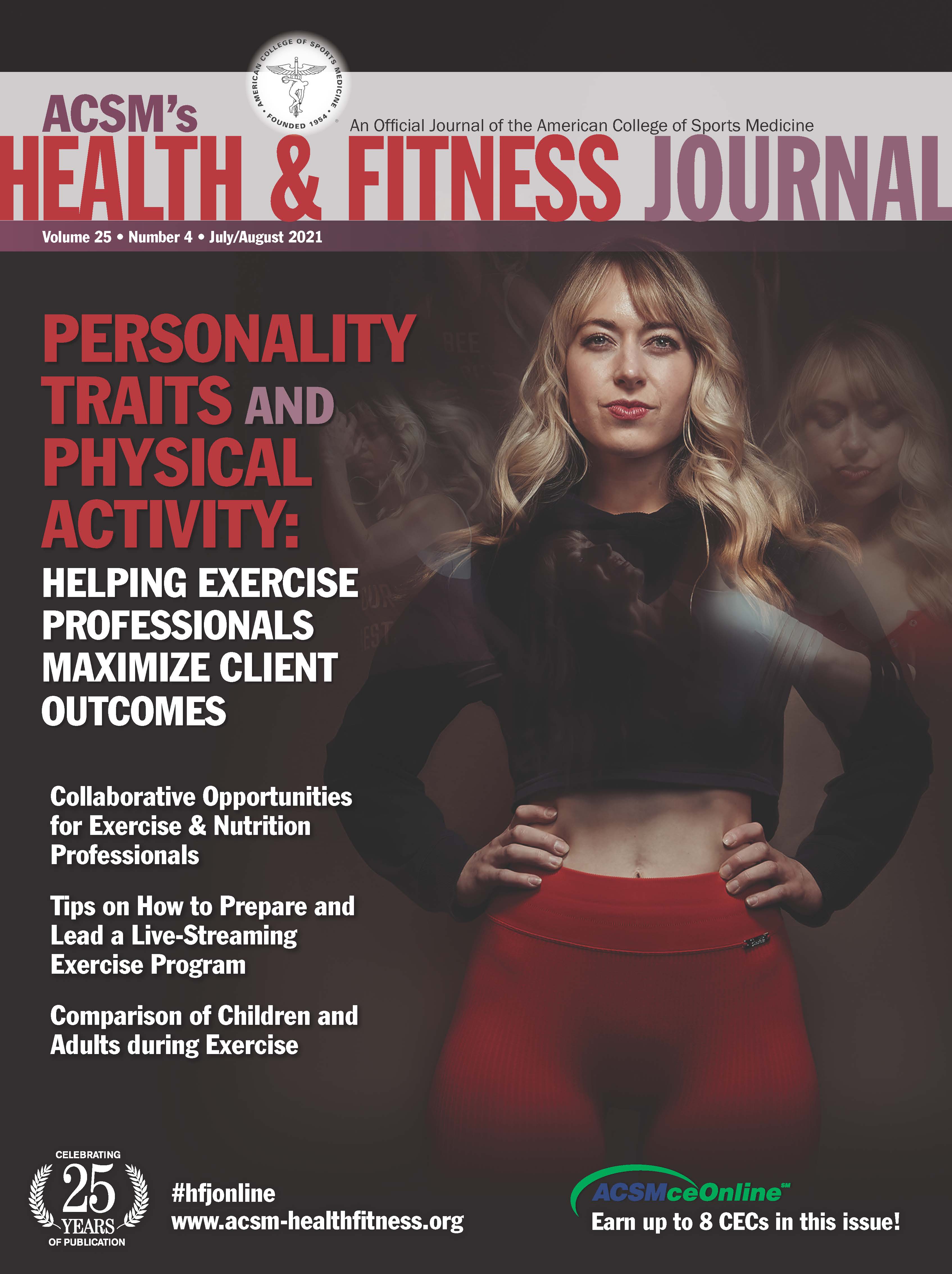 ACSM's Health & Fitness Journal®: July - Aug 2021 CEC Course